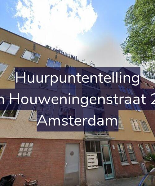 Foto gevel Huurpuntentelling voor Van Houweningenstraat 229, Amsterdam