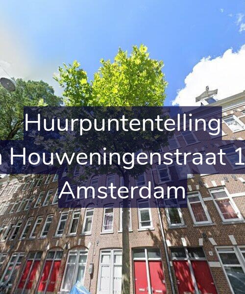 Foto gevel Huurpuntentelling voor Van Houweningenstraat 18-3, Amsterdam