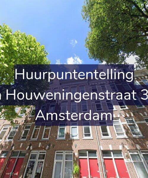 Foto gevel Huurpuntentelling voor Van Houweningenstraat 34-2, Amsterdam