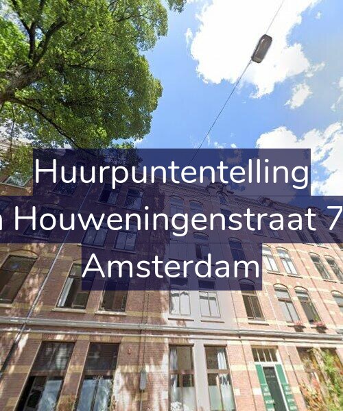 Foto gevel Huurpuntentelling voor Van Houweningenstraat 70-2, Amsterdam