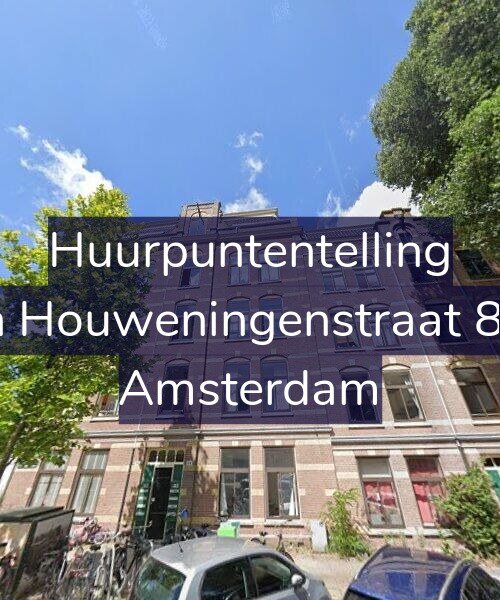 Foto gevel Huurpuntentelling voor Van Houweningenstraat 84-1, Amsterdam