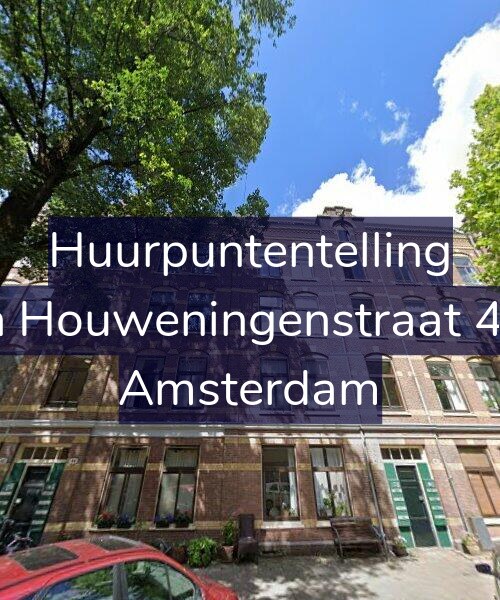 Foto gevel Huurpuntentelling voor Van Houweningenstraat 42-1, Amsterdam
