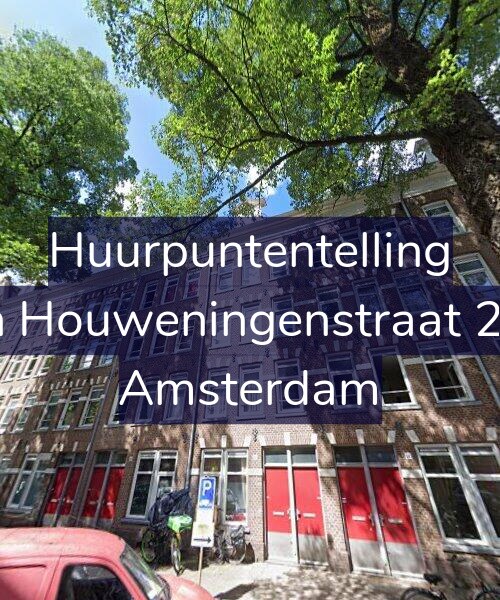 Foto gevel Huurpuntentelling voor Van Houweningenstraat 26-1, Amsterdam