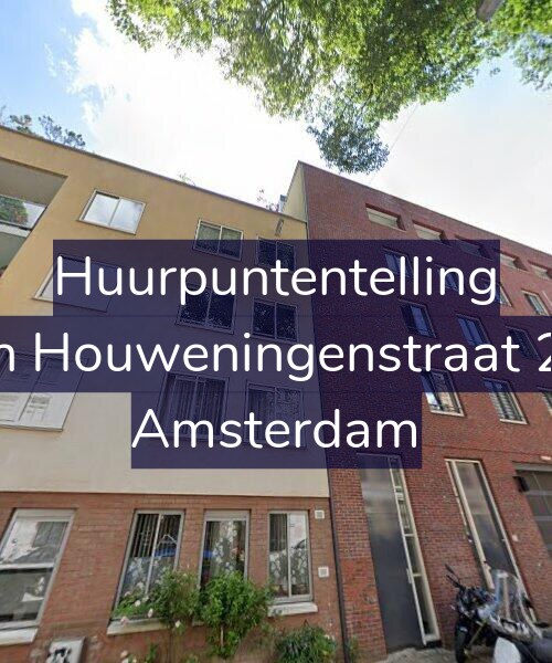 Foto gevel Huurpuntentelling voor Van Houweningenstraat 215, Amsterdam