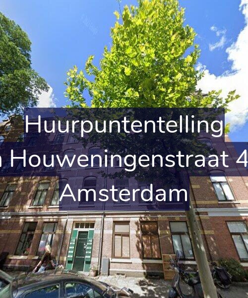 Foto gevel Huurpuntentelling voor Van Houweningenstraat 40-1, Amsterdam