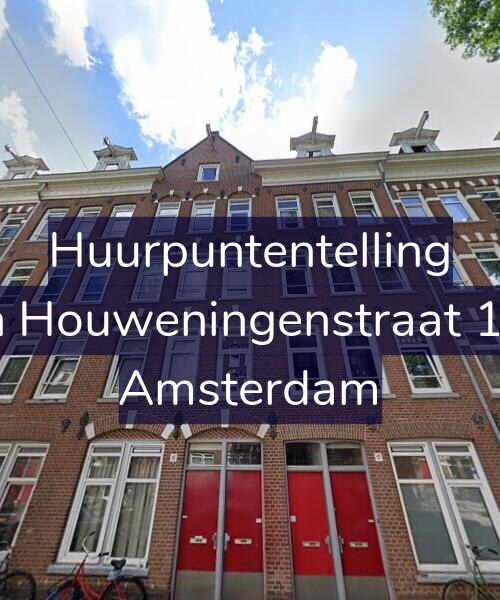 Foto gevel Huurpuntentelling voor Van Houweningenstraat 15-1, Amsterdam