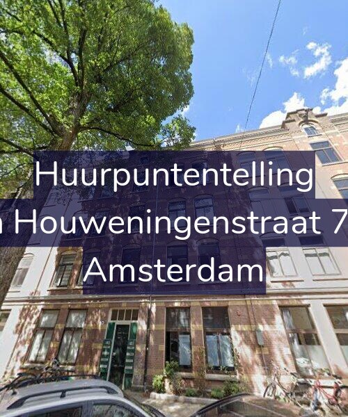 Foto gevel Huurpuntentelling voor Van Houweningenstraat 72-1, Amsterdam