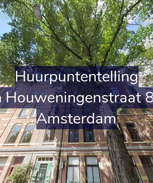 Foto gevel Huurpuntentelling voor Van Houweningenstraat 80-2, Amsterdam