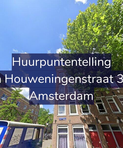 Foto gevel Huurpuntentelling voor Van Houweningenstraat 38-3, Amsterdam