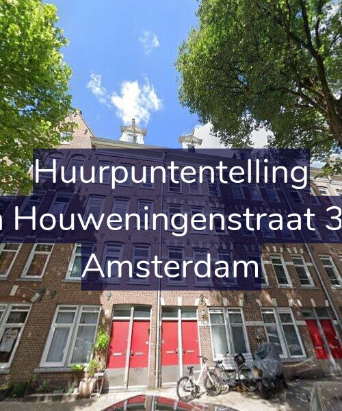 Foto gevel Huurpuntentelling voor Van Houweningenstraat 32-1, Amsterdam