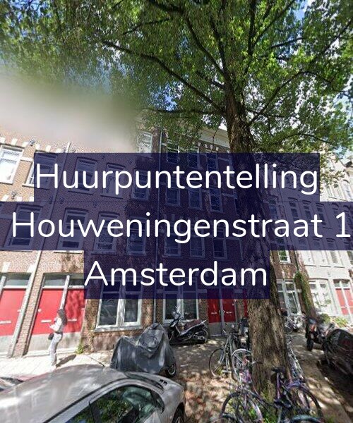 Foto gevel Huurpuntentelling voor Van Houweningenstraat 10-H, Amsterdam