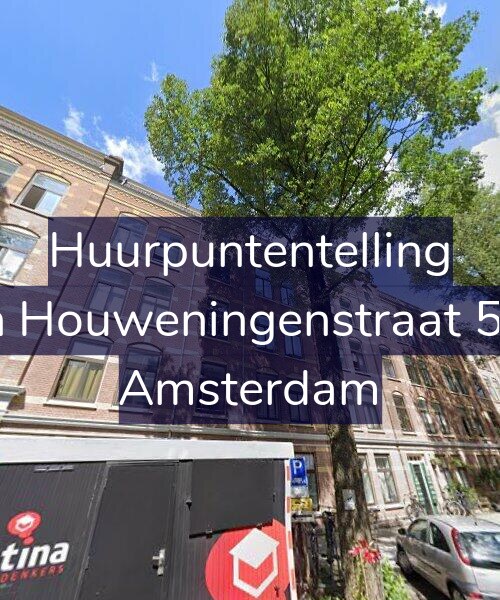 Foto gevel Huurpuntentelling voor Van Houweningenstraat 56-1, Amsterdam