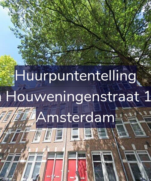 Foto gevel Huurpuntentelling voor Van Houweningenstraat 12-3, Amsterdam