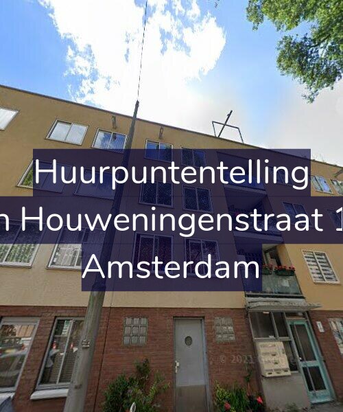 Foto gevel Huurpuntentelling voor Van Houweningenstraat 175, Amsterdam