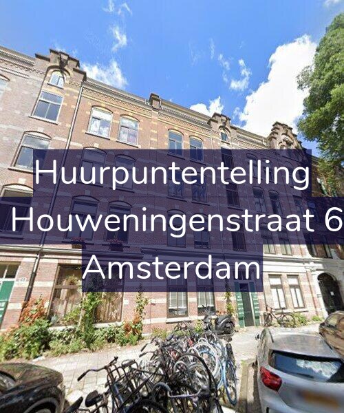 Foto gevel Huurpuntentelling voor Van Houweningenstraat 66-H, Amsterdam