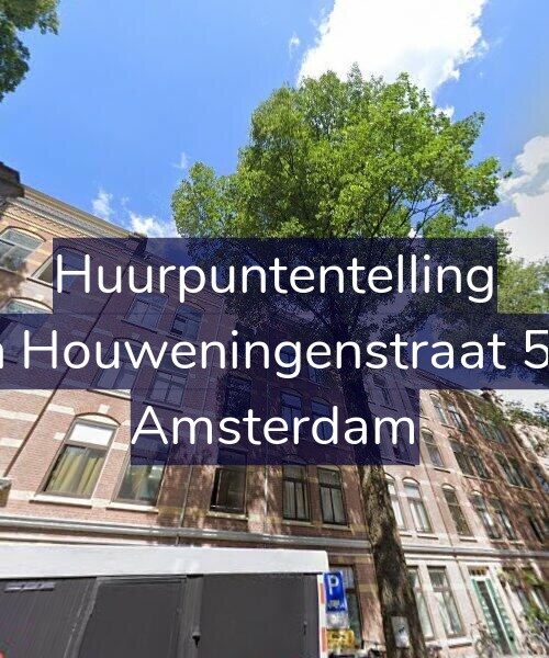 Foto gevel Huurpuntentelling voor Van Houweningenstraat 56-3, Amsterdam