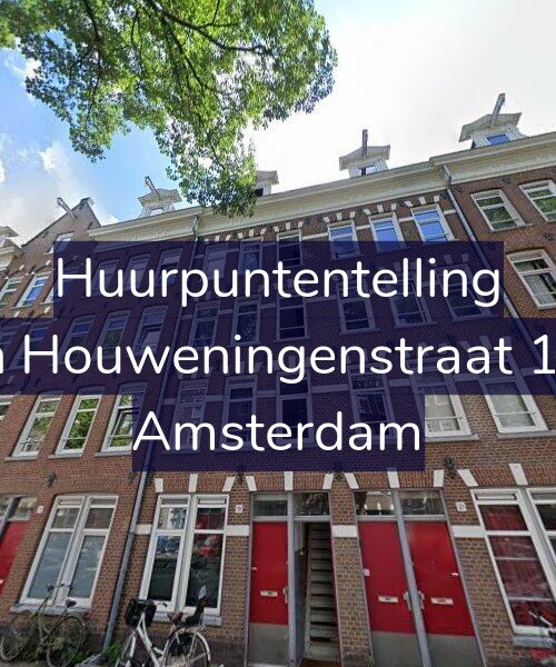 Foto gevel Huurpuntentelling voor Van Houweningenstraat 19-1, Amsterdam