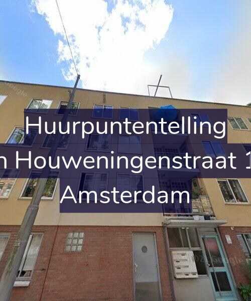 Foto gevel Huurpuntentelling voor Van Houweningenstraat 199, Amsterdam