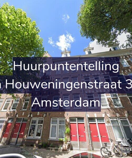 Foto gevel Huurpuntentelling voor Van Houweningenstraat 34-1, Amsterdam
