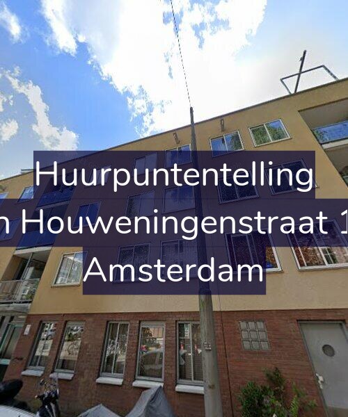 Foto gevel Huurpuntentelling voor Van Houweningenstraat 159, Amsterdam