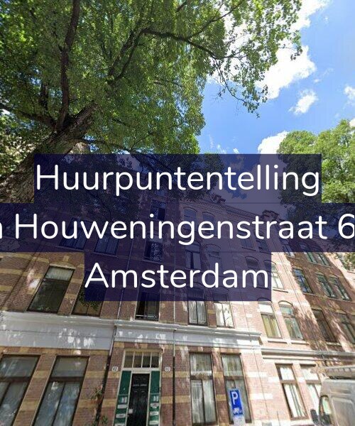 Foto gevel Huurpuntentelling voor Van Houweningenstraat 60-2, Amsterdam