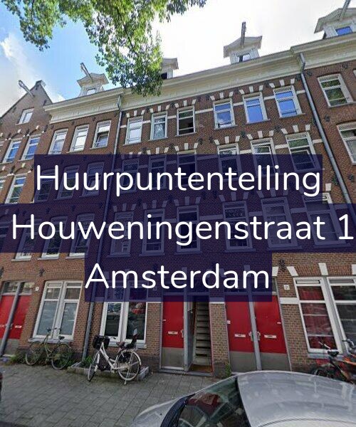 Foto gevel Huurpuntentelling voor Van Houweningenstraat 19-H, Amsterdam