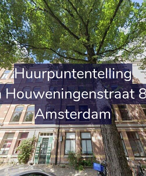 Foto gevel Huurpuntentelling voor Van Houweningenstraat 80-1, Amsterdam