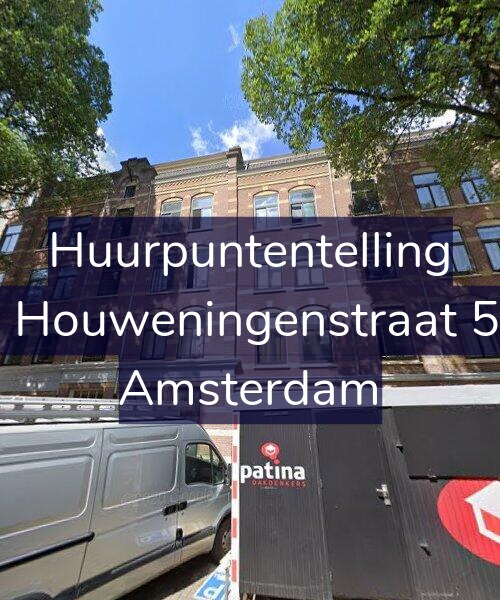Foto gevel Huurpuntentelling voor Van Houweningenstraat 58-H, Amsterdam