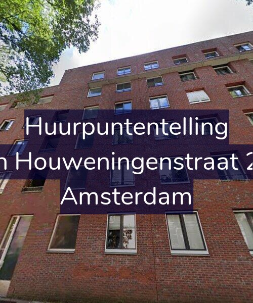 Foto gevel Huurpuntentelling voor Van Houweningenstraat 233, Amsterdam