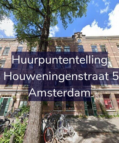 Foto gevel Huurpuntentelling voor Van Houweningenstraat 50-H, Amsterdam