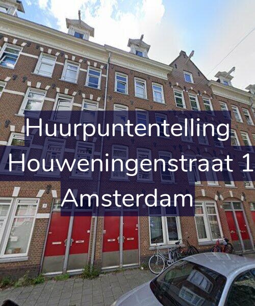 Foto gevel Huurpuntentelling voor Van Houweningenstraat 13-H, Amsterdam
