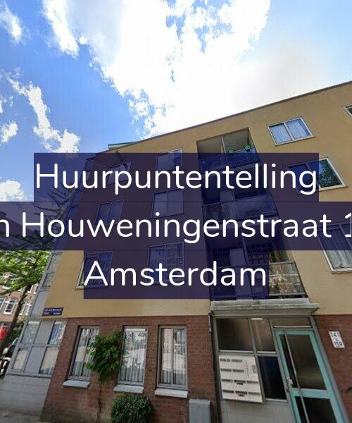 Foto gevel Huurpuntentelling voor Van Houweningenstraat 149, Amsterdam