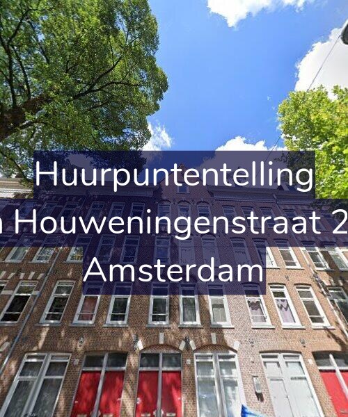 Foto gevel Huurpuntentelling voor Van Houweningenstraat 20-3, Amsterdam