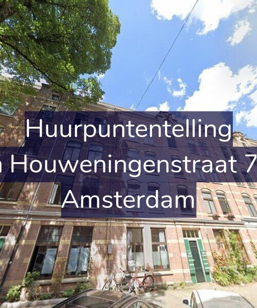 Foto gevel Huurpuntentelling voor Van Houweningenstraat 70-1, Amsterdam