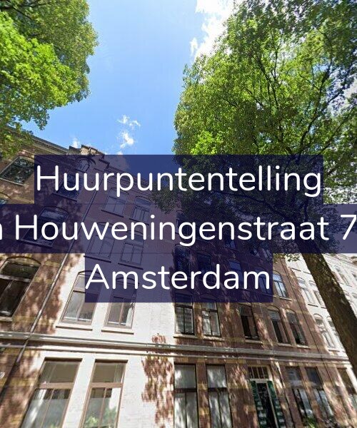 Foto gevel Huurpuntentelling voor Van Houweningenstraat 74-2, Amsterdam