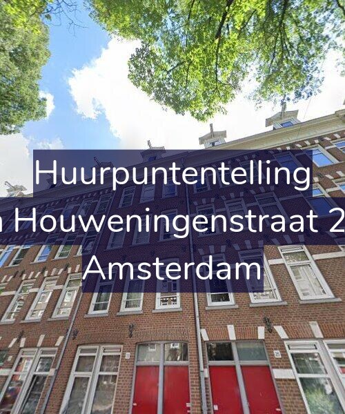 Foto gevel Huurpuntentelling voor Van Houweningenstraat 23-2, Amsterdam