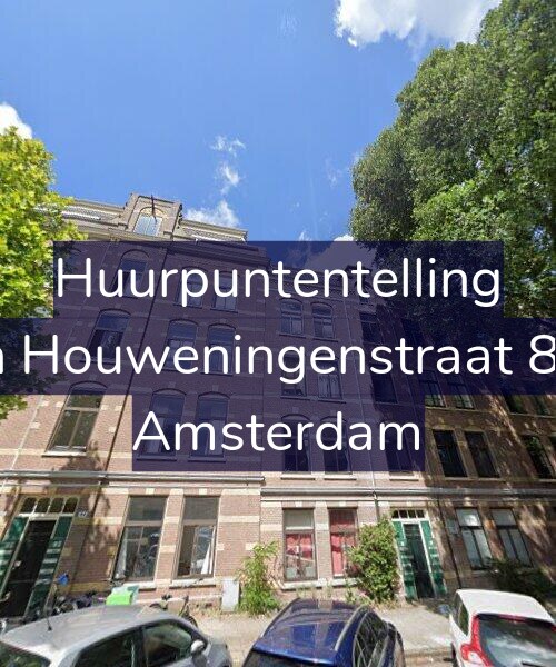 Foto gevel Huurpuntentelling voor Van Houweningenstraat 82-1, Amsterdam