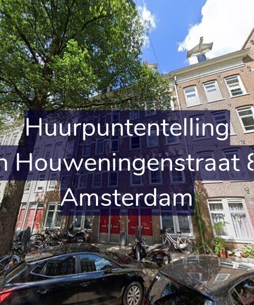 Foto gevel Huurpuntentelling voor Van Houweningenstraat 8-H, Amsterdam