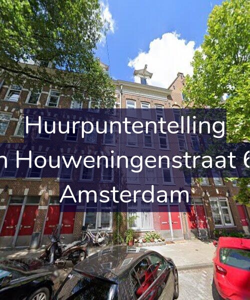 Foto gevel Huurpuntentelling voor Van Houweningenstraat 6-H, Amsterdam