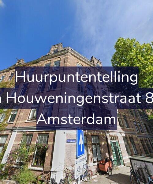 Foto gevel Huurpuntentelling voor Van Houweningenstraat 86-1, Amsterdam