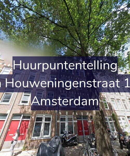 Foto gevel Huurpuntentelling voor Van Houweningenstraat 10-1, Amsterdam