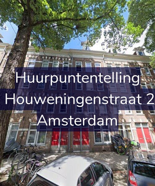 Foto gevel Huurpuntentelling voor Van Houweningenstraat 28-H, Amsterdam