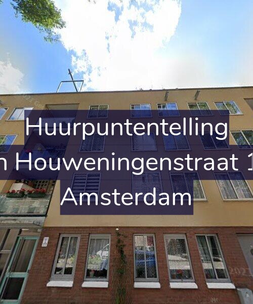 Foto gevel Huurpuntentelling voor Van Houweningenstraat 165, Amsterdam