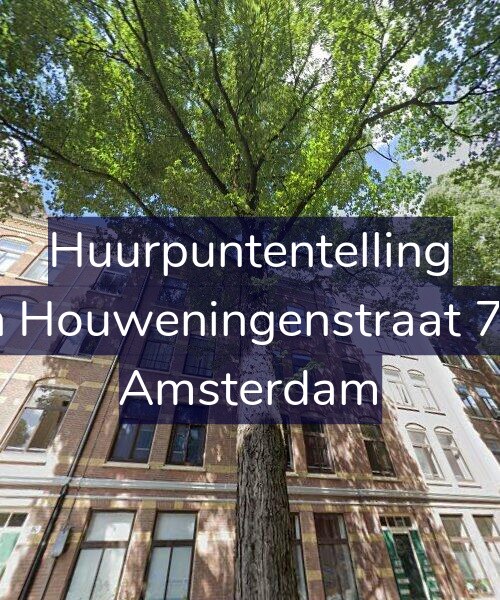 Foto gevel Huurpuntentelling voor Van Houweningenstraat 78-3, Amsterdam