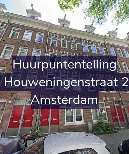 Foto gevel Huurpuntentelling voor Van Houweningenstraat 25-H, Amsterdam