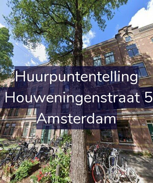 Foto gevel Huurpuntentelling voor Van Houweningenstraat 52-H, Amsterdam