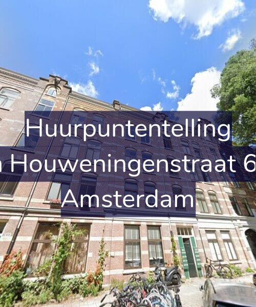 Foto gevel Huurpuntentelling voor Van Houweningenstraat 66-1, Amsterdam