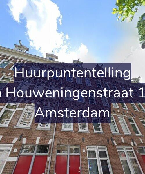 Foto gevel Huurpuntentelling voor Van Houweningenstraat 13-3, Amsterdam