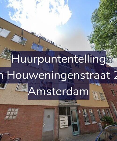 Foto gevel Huurpuntentelling voor Van Houweningenstraat 225, Amsterdam