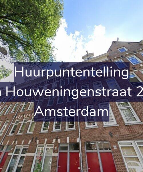 Foto gevel Huurpuntentelling voor Van Houweningenstraat 27-2, Amsterdam